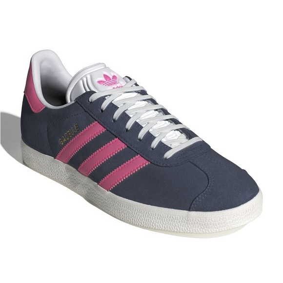Women's Adidas Gazelle Ink Lucid Pink Sneakers Casual shoes ID3189 - Picture 5 of 12